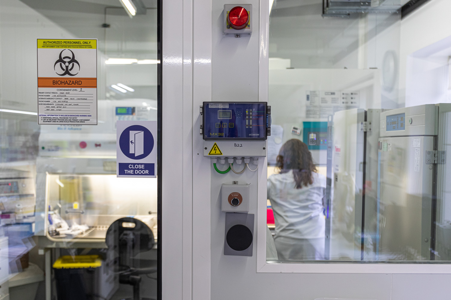 Biological validation setup